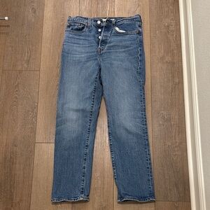 Levi’s Classic Blue Denim Jeans